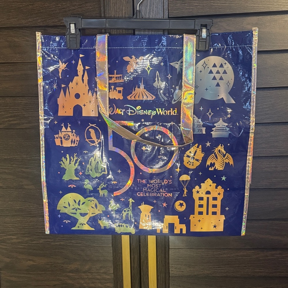 Disney world 50th anniversary reusable tote